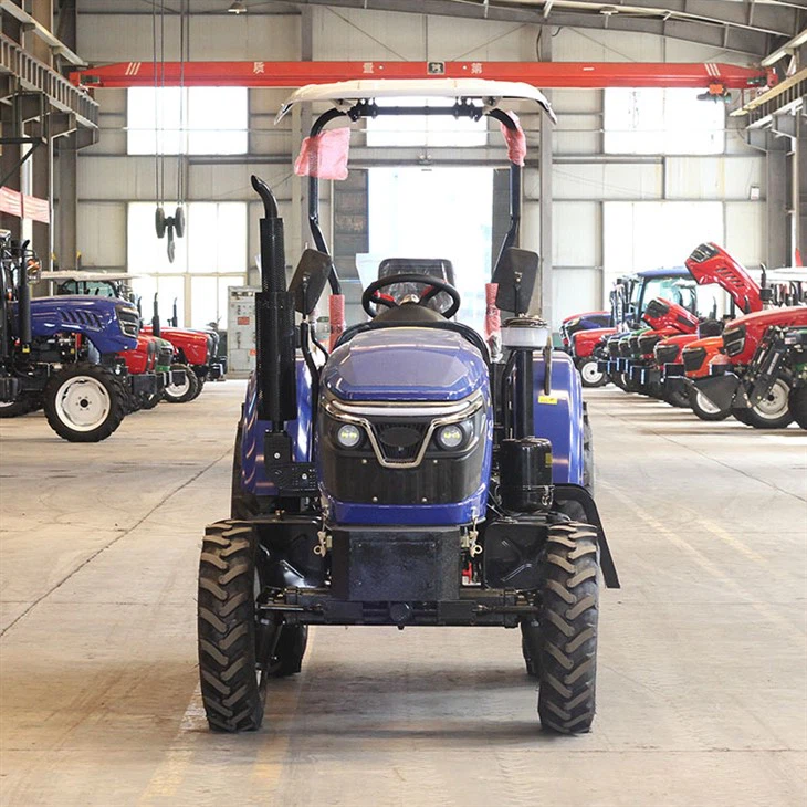 50 hv:n monitoimitraktori, jossa markiisi